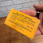 Vintage Dr David Roberts Poultry Chic Tablets Veterinarian Medicine Waukesha Wis