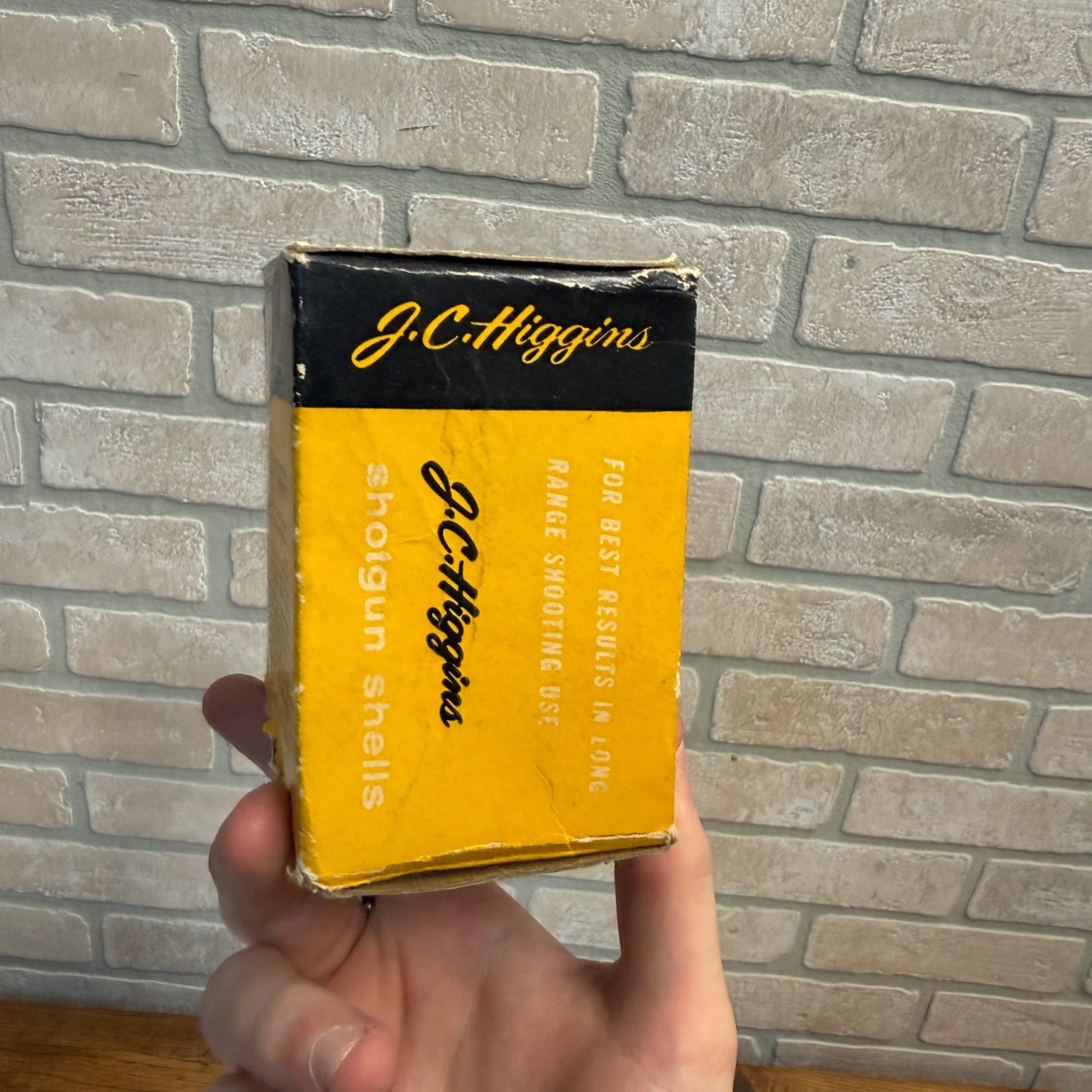 JC Higgins Empty Ammo Box Sears Roebuck 12 GA Sportload 25 Shotgun Shells