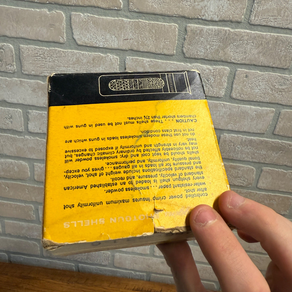 JC Higgins Empty Ammo Box Sears Roebuck 12 GA Sportload 25 Shotgun Shells