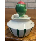 Vintage 1950s Holt Howard / Lefton Cocktail Olives Jar Pixieware MCM Japan #1480