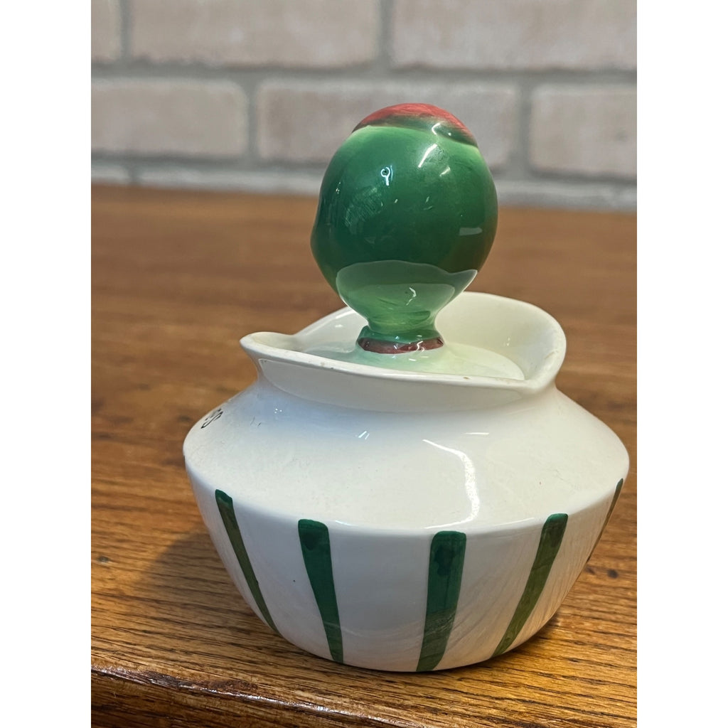 Vintage 1950s Holt Howard / Lefton Cocktail Olives Jar Pixieware MCM Japan #1480