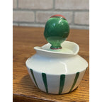Vintage 1950s Holt Howard / Lefton Cocktail Olives Jar Pixieware MCM Japan #1480