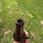 Vintage 12oz Waukesha Fox Head Brewing Co. Amber Beer Bottle Wis Embossed