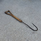 Vintage Wooden Handled Gaff Meat Hay Hook
