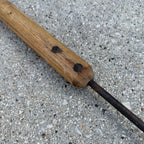 Vintage Wooden Handled Gaff Meat Hay Hook