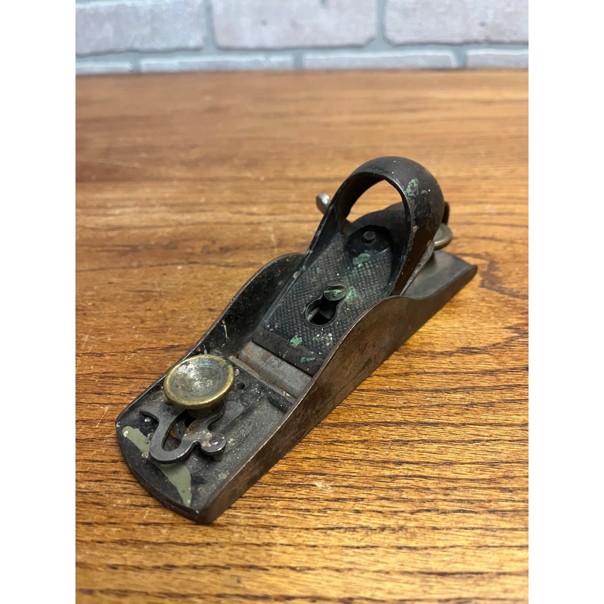 Vintage Stanley Sweetheart No. 15 Block Plane Adjustable Throat 7" Long