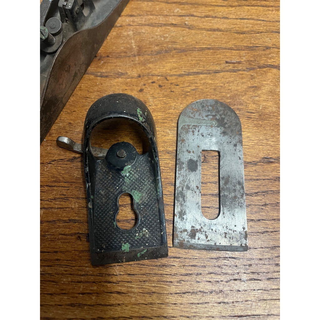 Vintage Stanley Sweetheart No. 15 Block Plane Adjustable Throat 7" Long