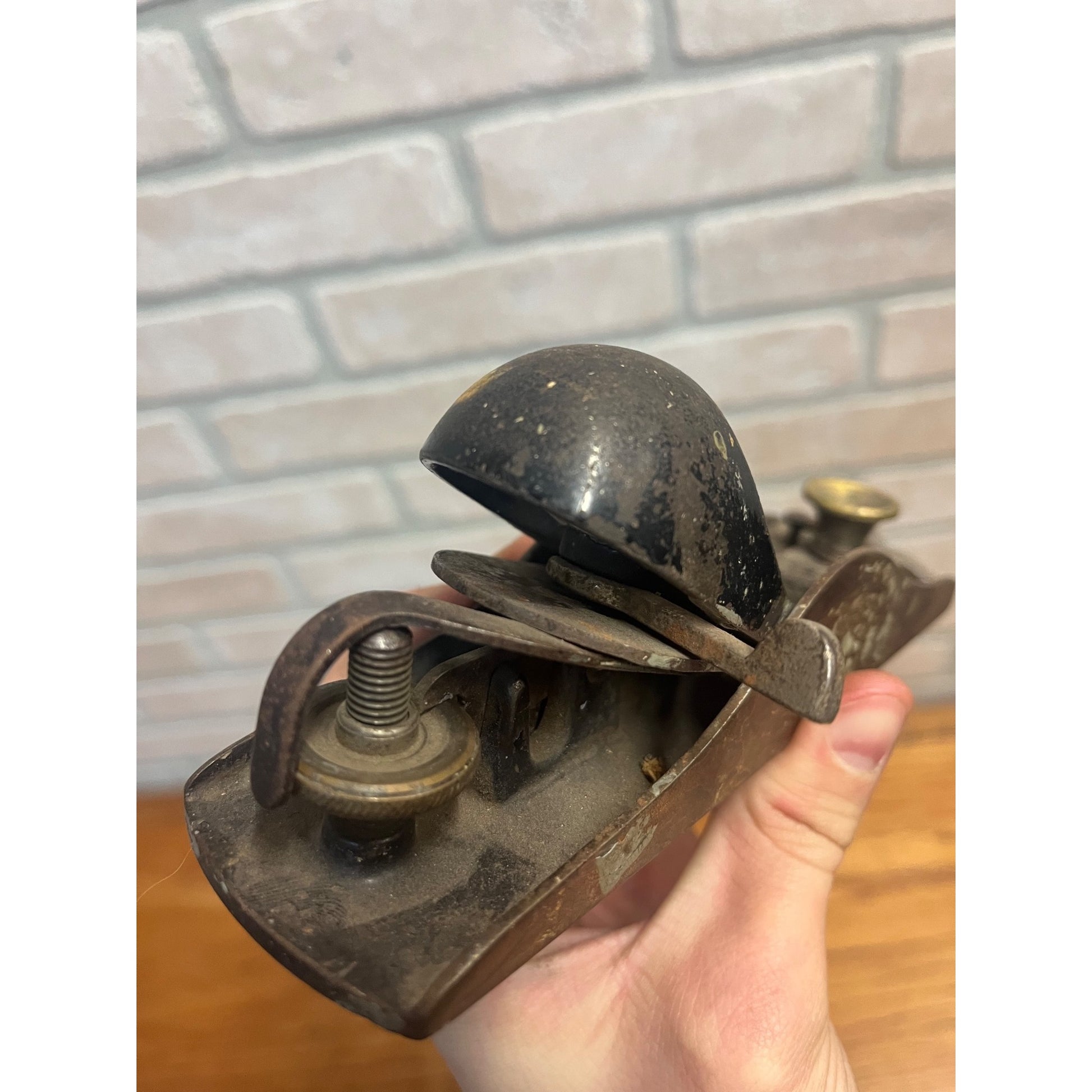 Vintage Stanley Sweetheart No. 15 Block Plane Adjustable Throat 7" Long