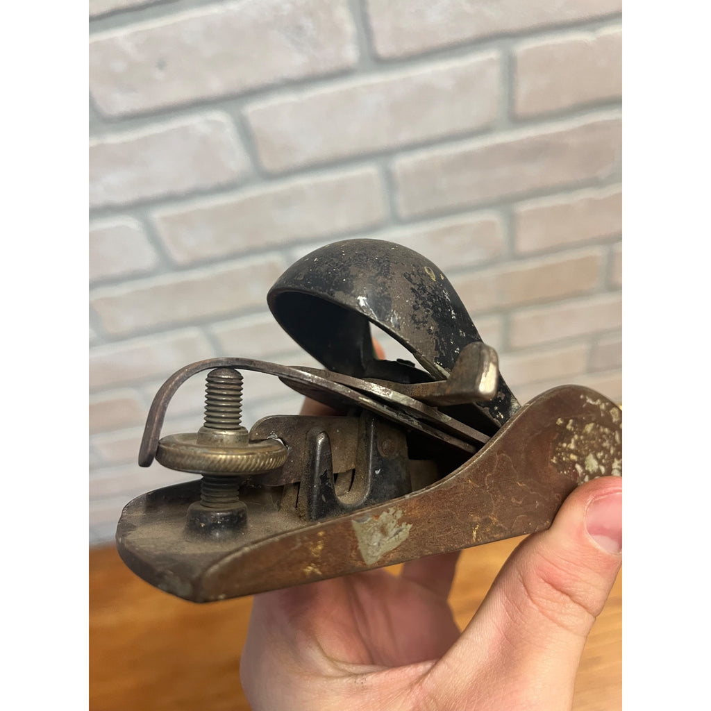 Vintage Stanley Sweetheart No. 15 Block Plane Adjustable Throat 7" Long