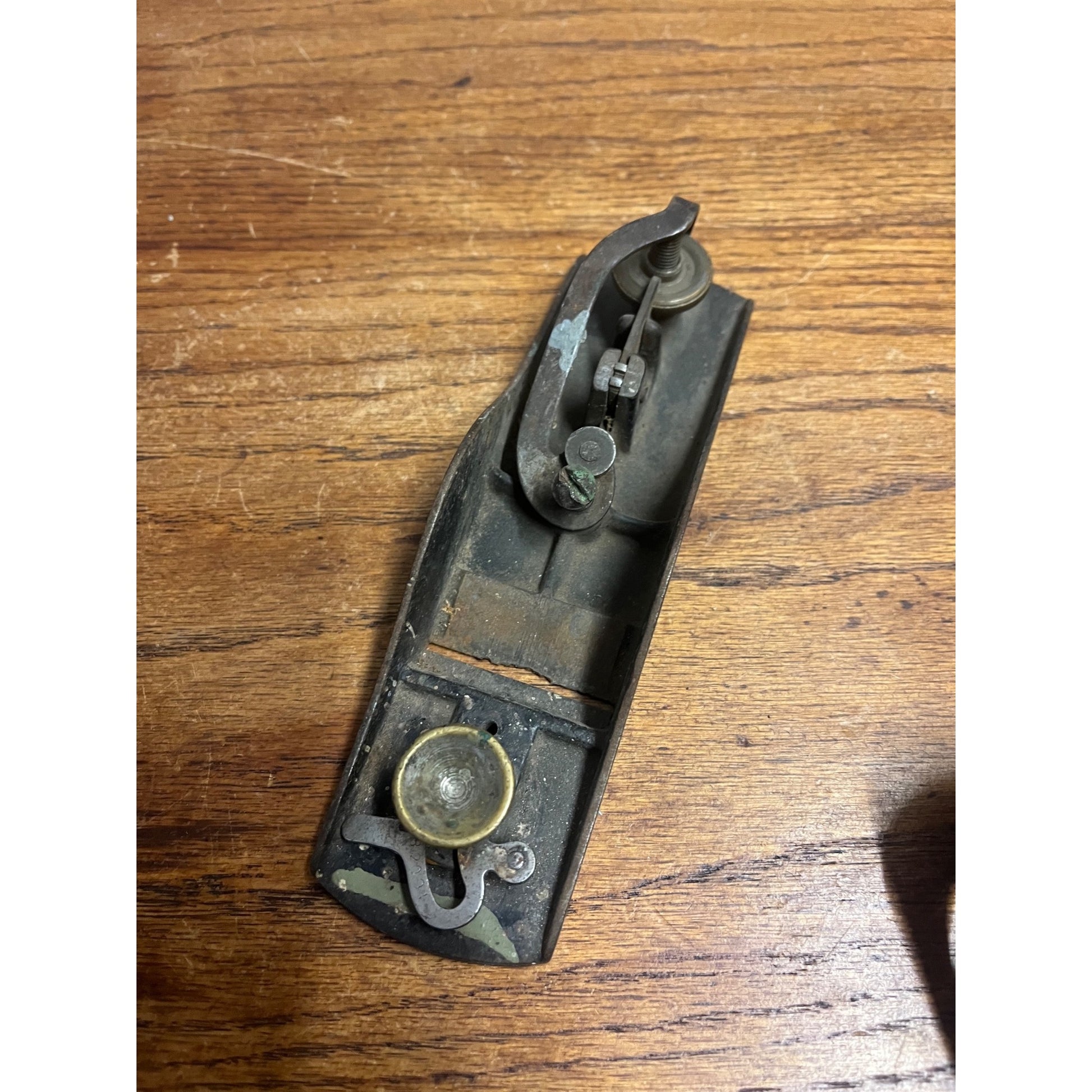 Vintage Stanley Sweetheart No. 15 Block Plane Adjustable Throat 7" Long