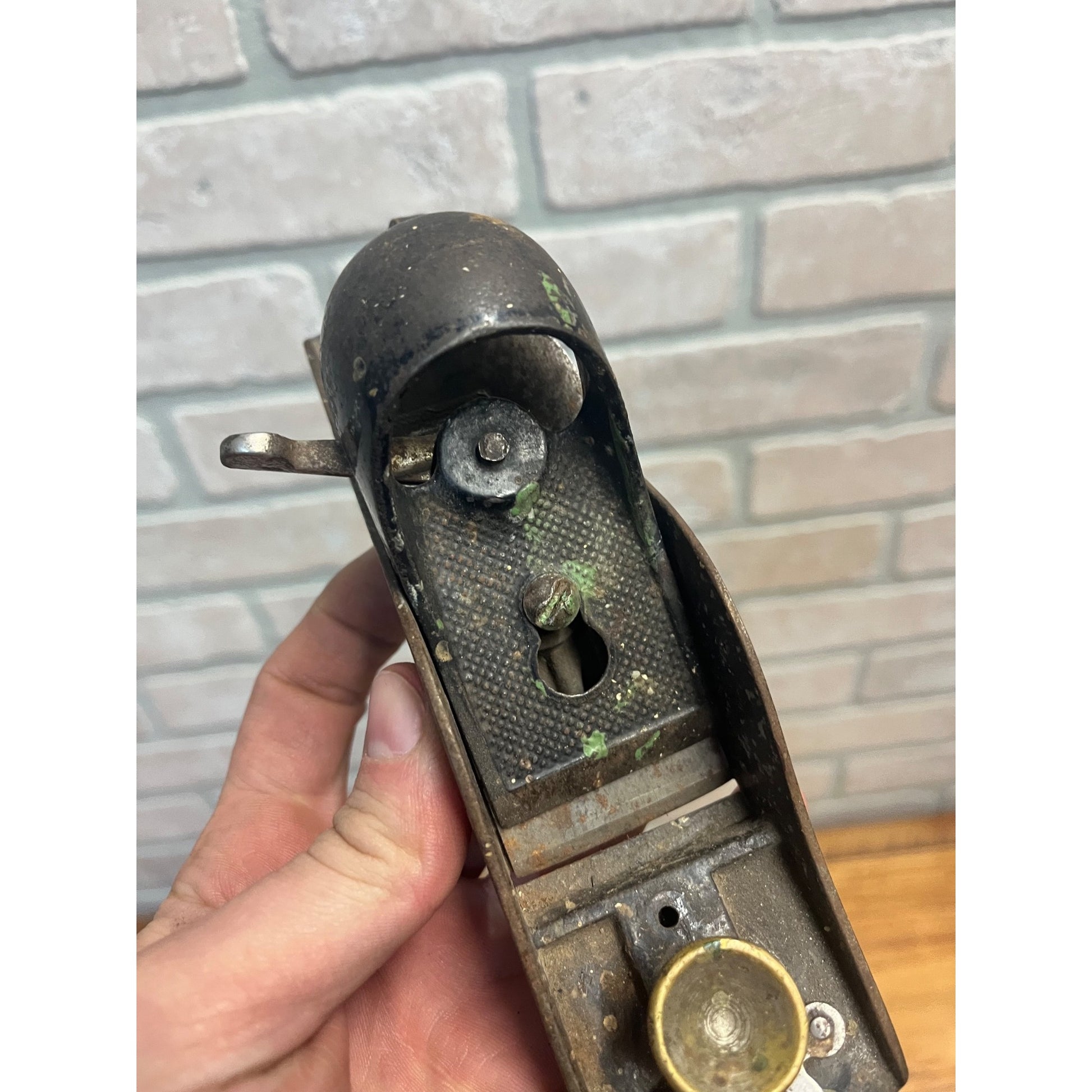 Vintage Stanley Sweetheart No. 15 Block Plane Adjustable Throat 7" Long