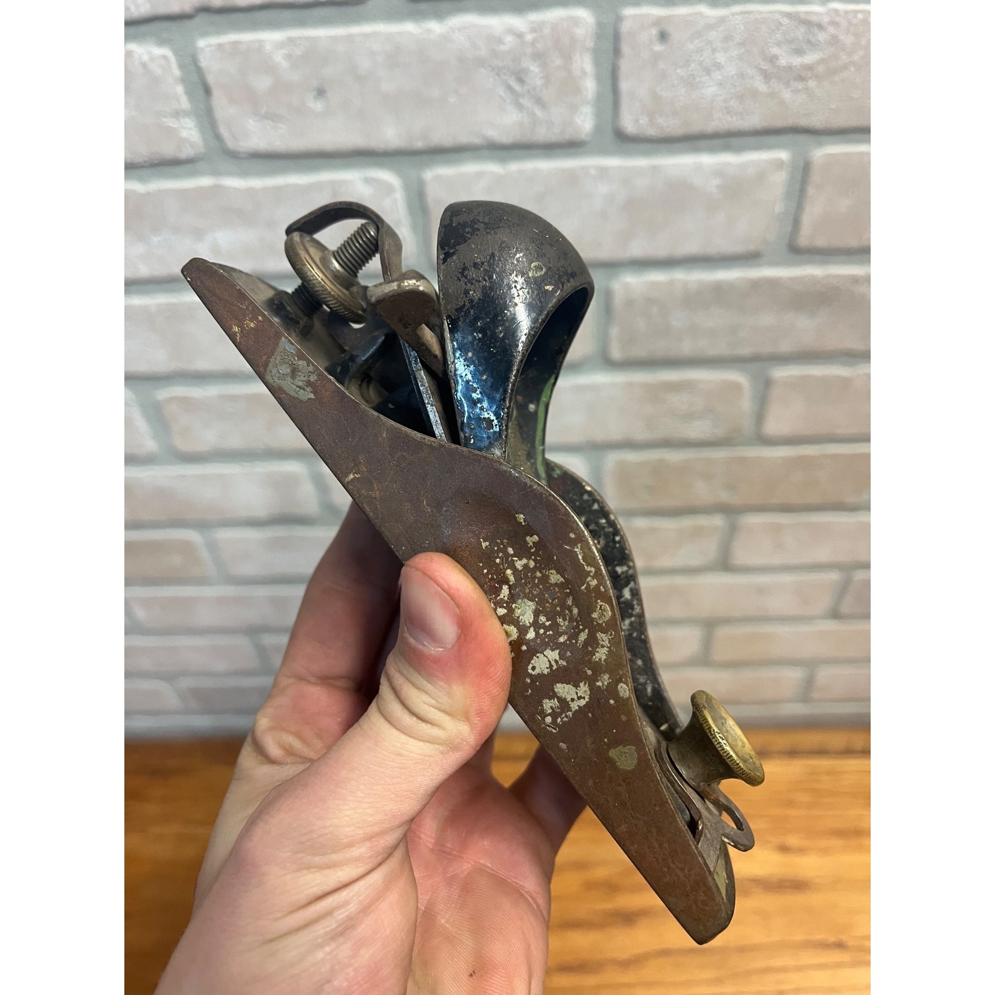 Vintage Stanley Sweetheart No. 15 Block Plane Adjustable Throat 7" Long
