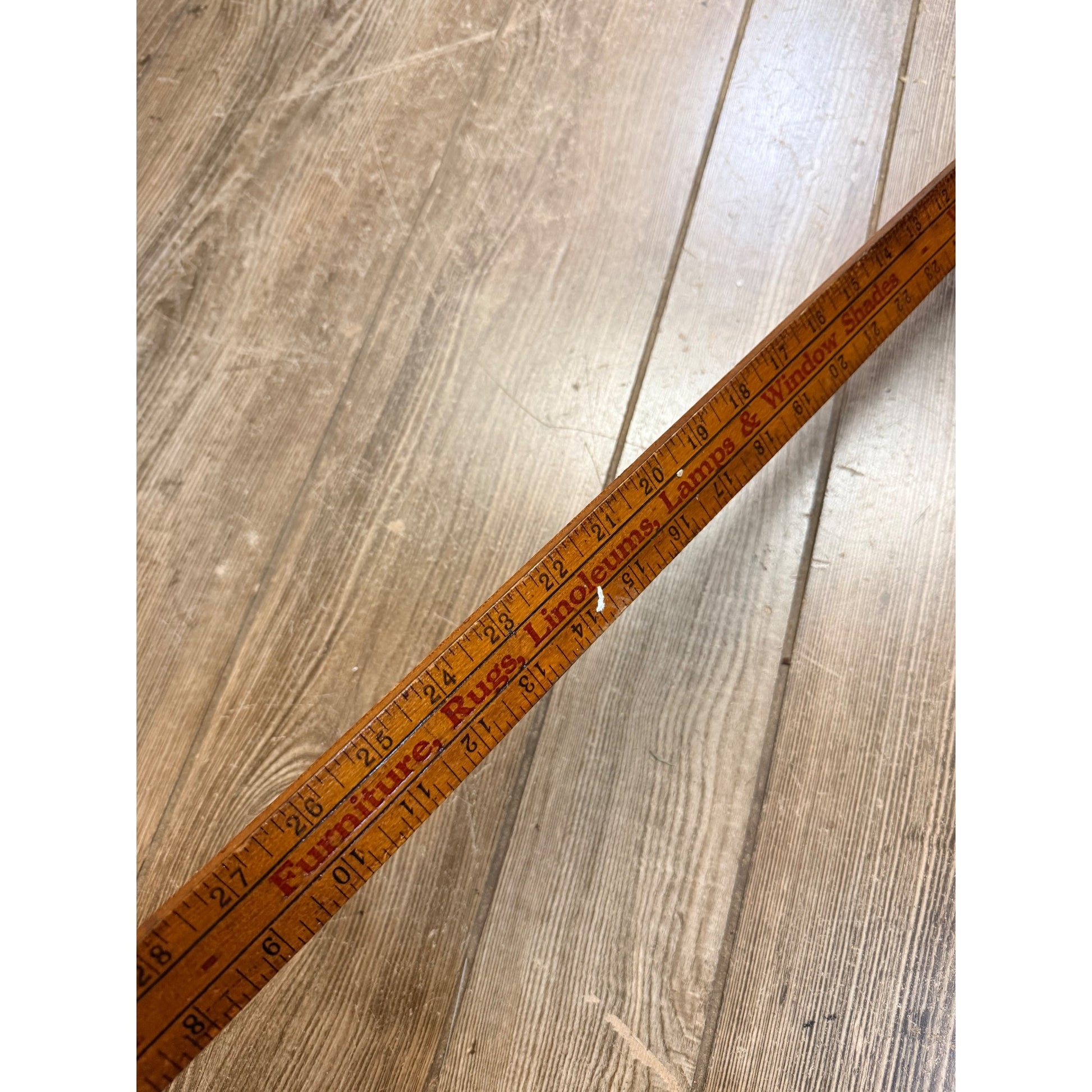 Vintage West Bend Wisconsin Funeral Director Ambulance Service Yardstick Westphal