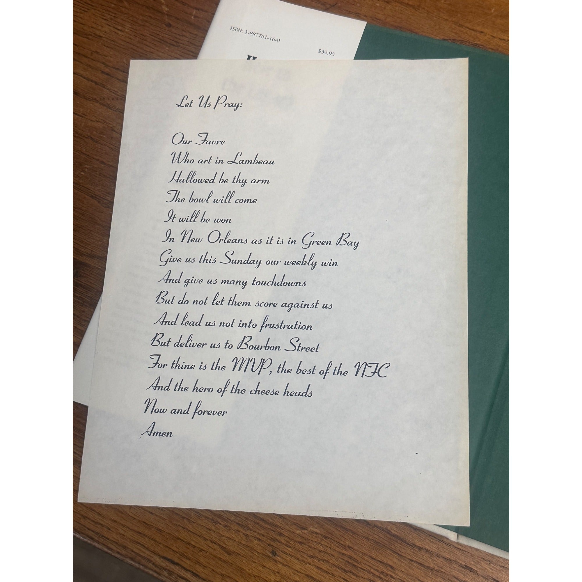 1996 "Heir to the Legacy" SIGNED Book by Green Bay Packer Coach Mike Holmgren.