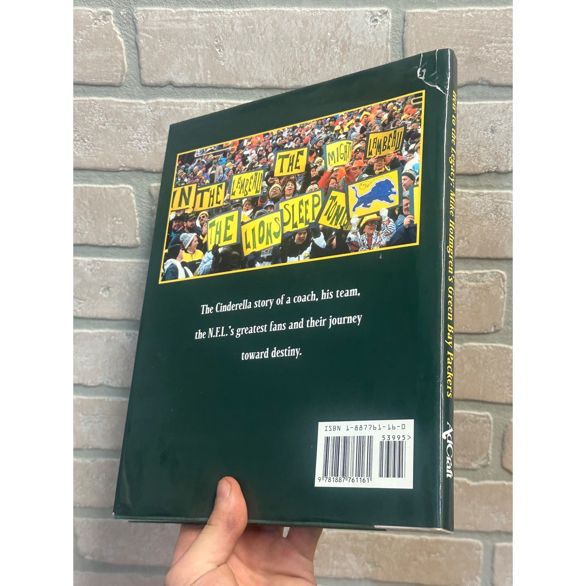 1996 "Heir to the Legacy" SIGNED Book by Green Bay Packer Coach Mike Holmgren.