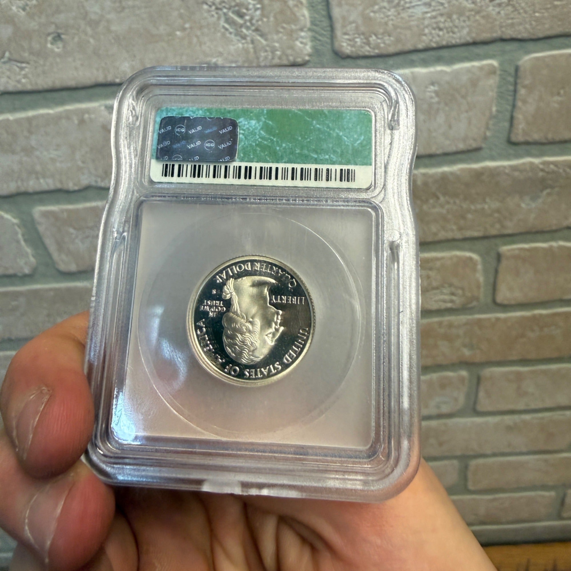 Certified ICG PR70 DCAM Silver Proof Quarter State  - Texas 2004 S