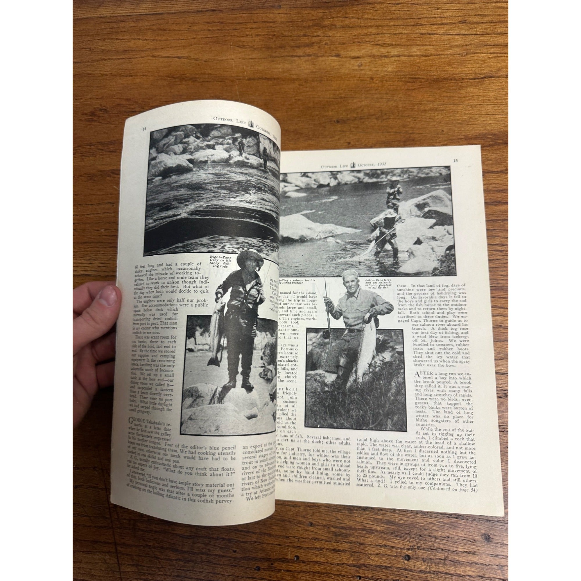 Vintage Outdoor Life Magazine (October 1932) Hunting Fishing Sportsman Ads