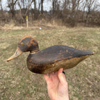 1870s DeWitt Wakefield Redhead Duck Decoy Scarce Original Paint