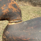 1870s DeWitt Wakefield Redhead Duck Decoy Scarce Original Paint