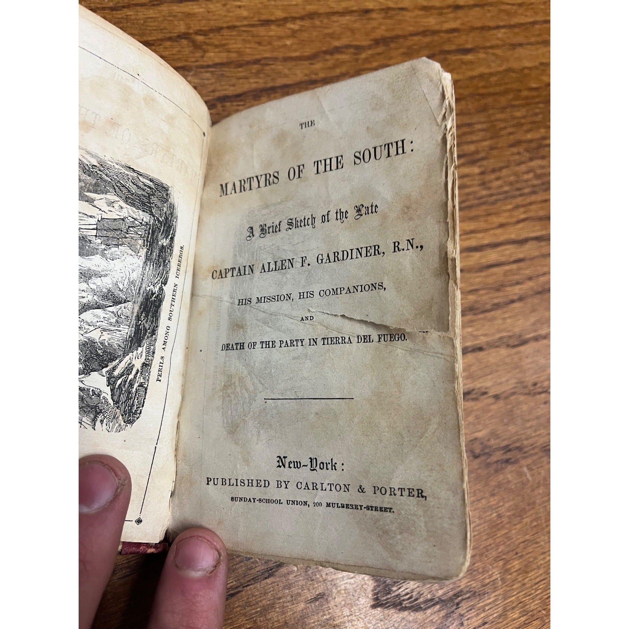 Martyrs of The South: A Brief Sketch of The Late Captain Allen F. Gardiner Book