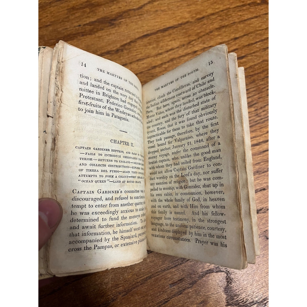 Martyrs of The South: A Brief Sketch of The Late Captain Allen F. Gardiner Book