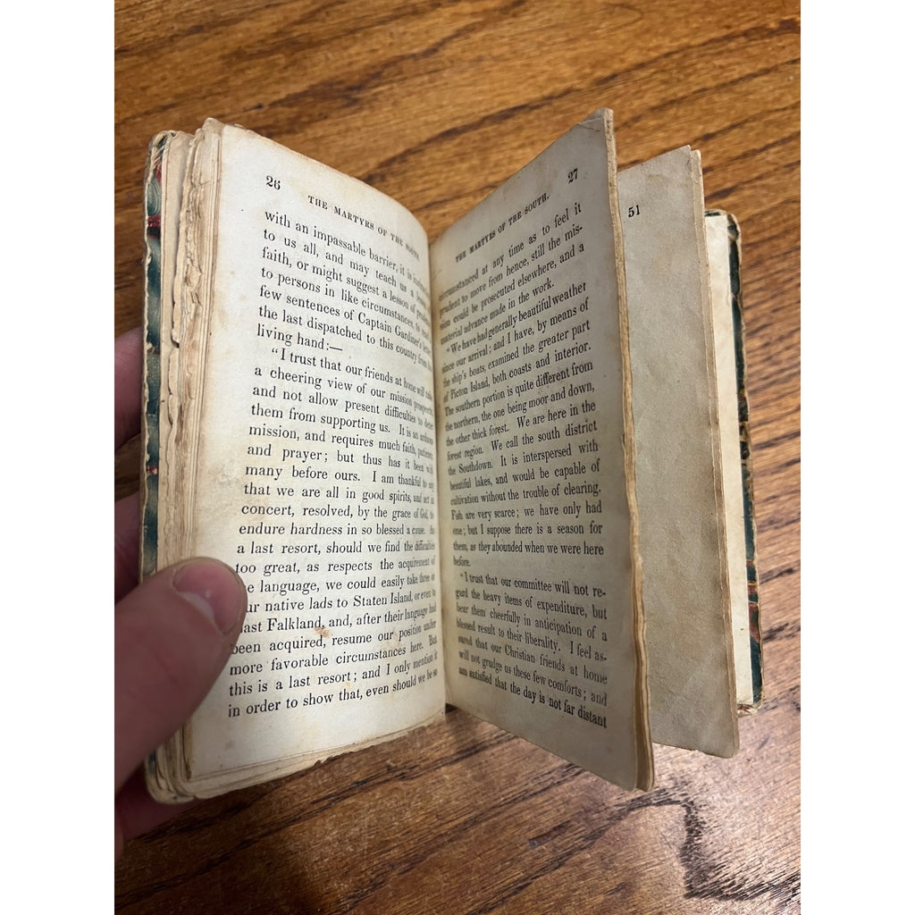 Martyrs of The South: A Brief Sketch of The Late Captain Allen F. Gardiner Book