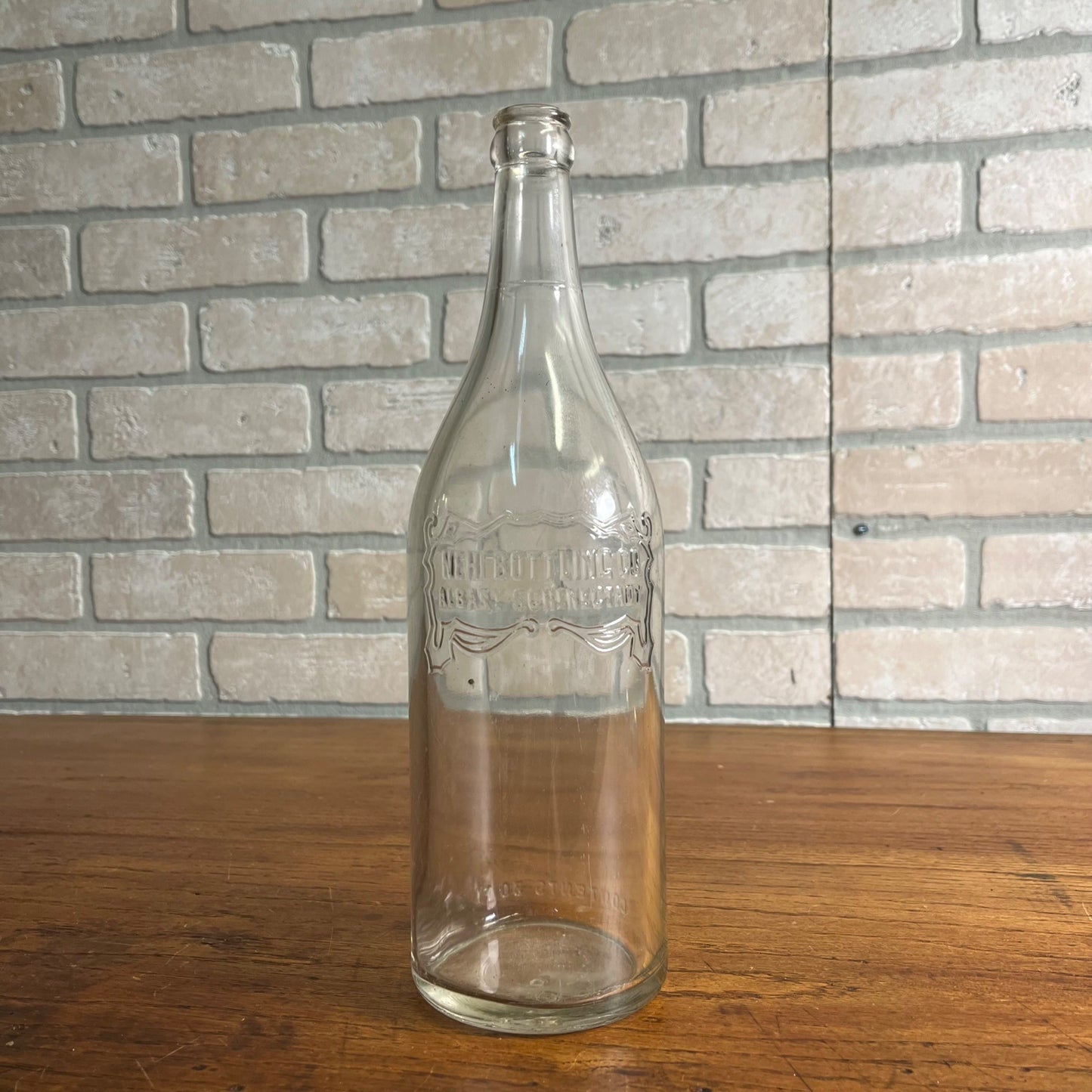 Vintage Early 1900s Nehi Bottling Co. Albany Schenectady NY 30oz Soda Bottle