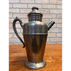 Vintage Glastonbury Silver Co. New England Pewter Cocktail Shaker Mixer Pitcher