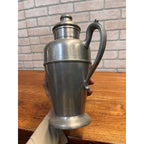 Vintage Glastonbury Silver Co. New England Pewter Cocktail Shaker Mixer Pitcher