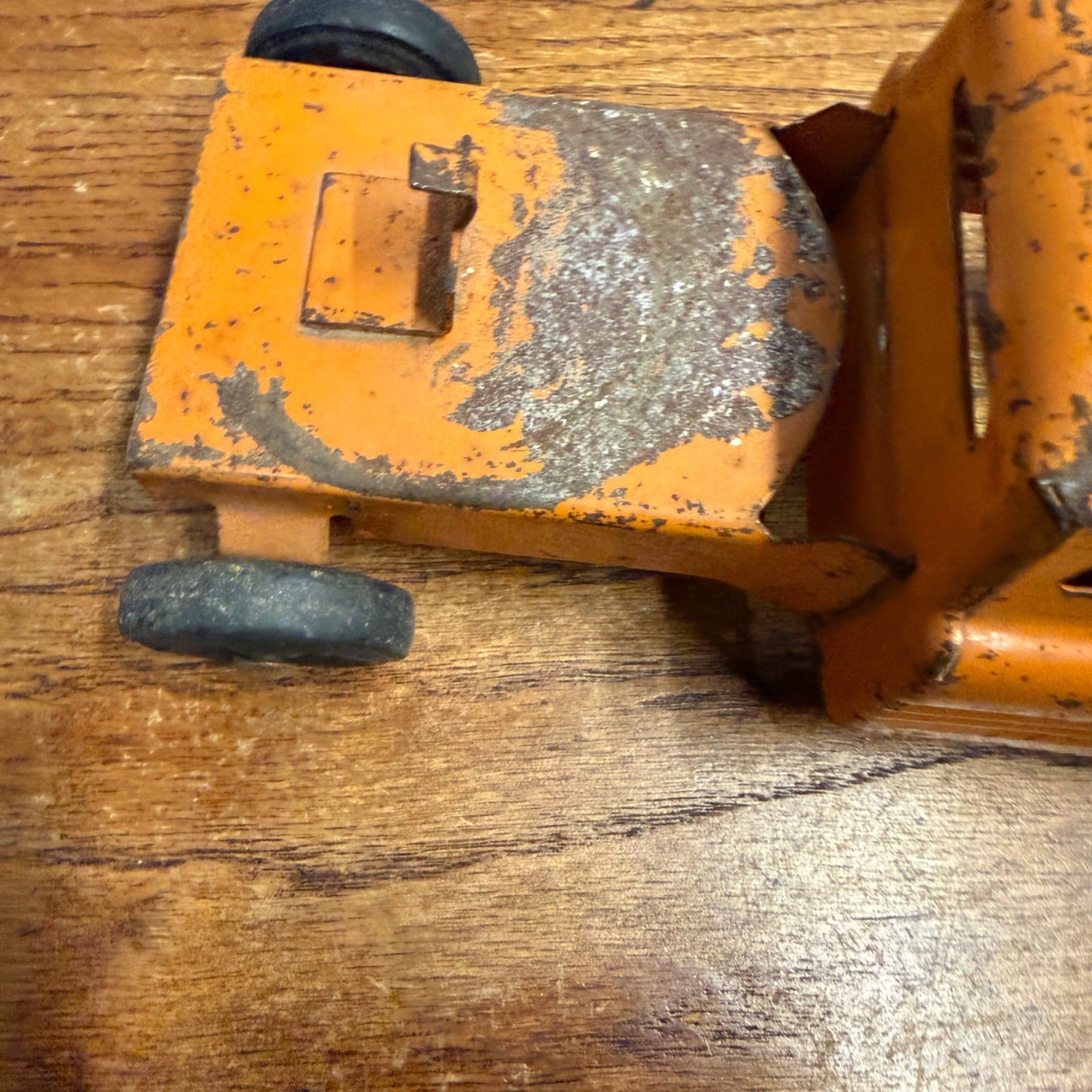 Vintage Buddy L Pressed Steel Shell Oil Truck or Dump Truck -- Semi Cab Only