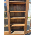 Arts & Crafts Mission Oak Bookcase Cabinet Quarter Sawn Oak Wisconsin Made