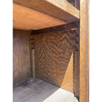 Arts & Crafts Mission Oak Bookcase Cabinet Quarter Sawn Oak Wisconsin Made