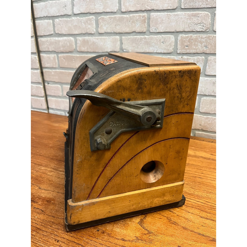 Vintage Groetchen 21 Twenty-One Coin-Op Trade Stimulator Blackjack Slot Machine