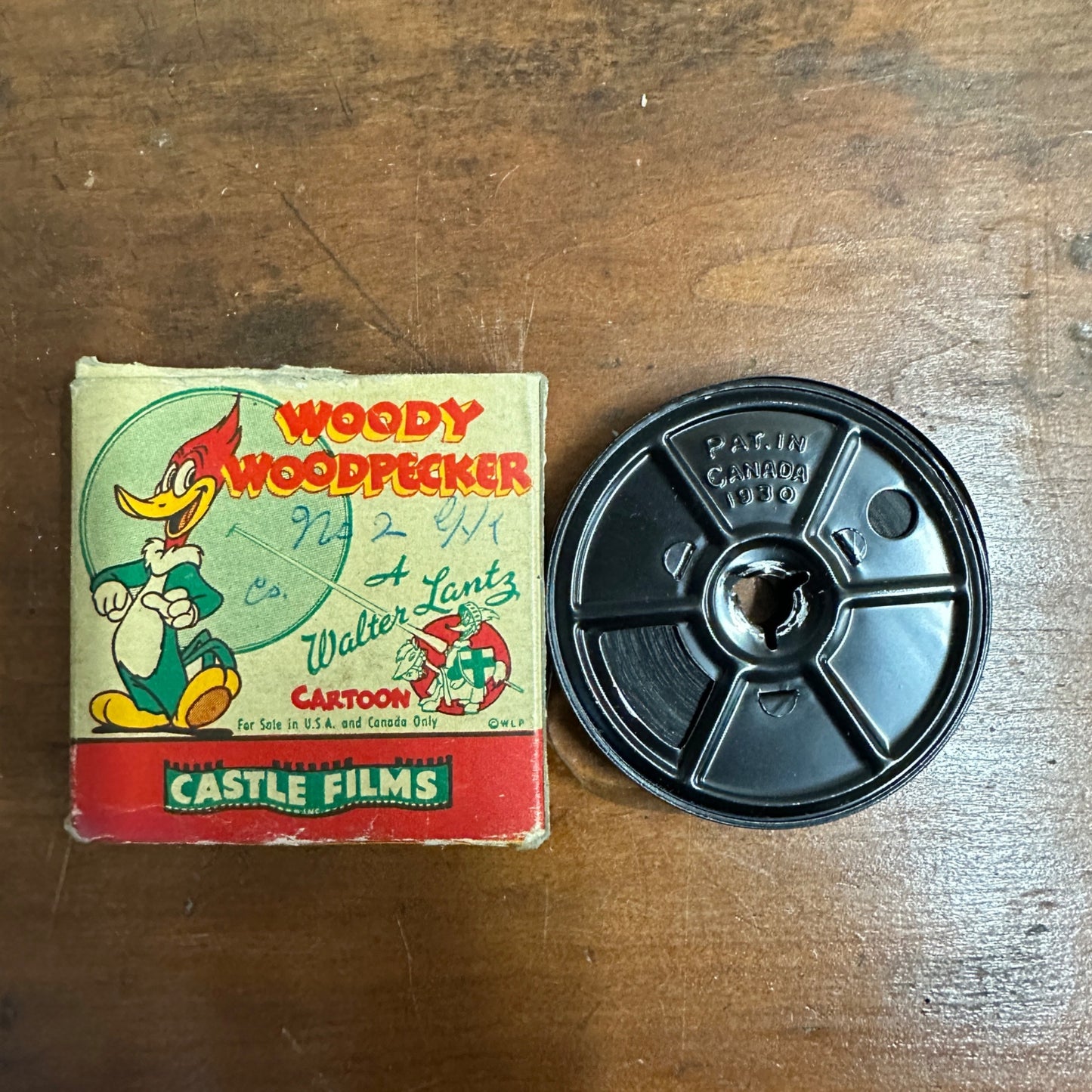 CASTLE FILMS WOODY WOODPECKER #454 "PANTRY PANIC" 8MM HEADLINE EDITION FILM REEL