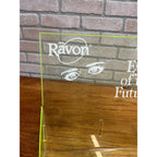 Vintage Ravon Neon Green Sunglasses Plastic Store Display Rack Shelf