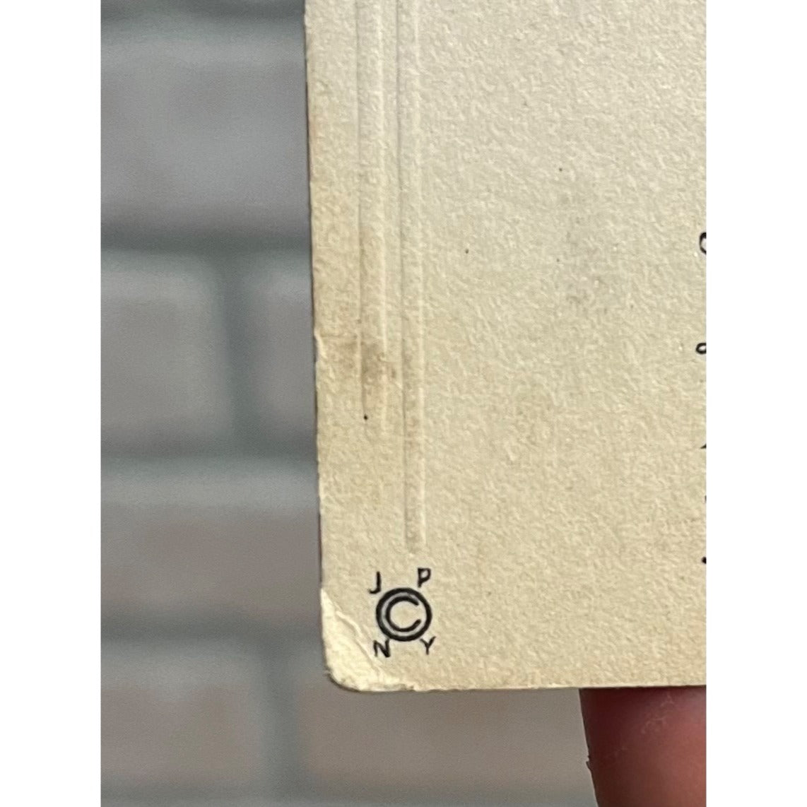 Vintage 1923 Christmas Postcard w/ Christmas Seal Tied US American Red Cross