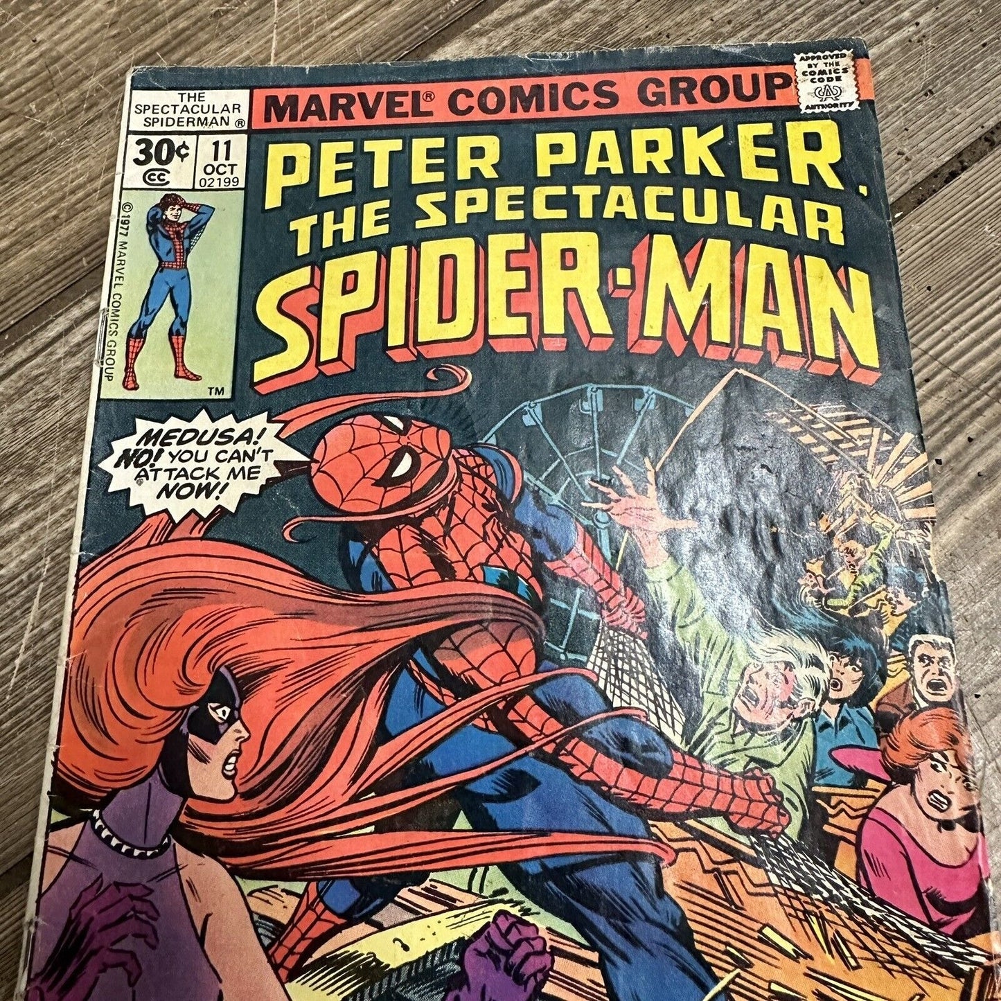 Peter Parker The Spectacular Spider-Man #11 Marvel Bronze Age Comic Book 1977