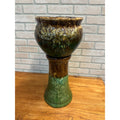 Vintage RRP Co. Robinson Ransbottom Roseville Dogwood Flowers Jardiniere Pot & Stand