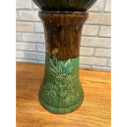 Vintage RRP Co. Robinson Ransbottom Roseville Dogwood Flowers Jardiniere Pot & Stand