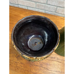 Vintage RRP Co. Robinson Ransbottom Roseville Dogwood Flowers Jardiniere Pot & Stand