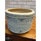 Vintage 1920s Weller Pottery Zona Ornate Antique Large Planter Jardiniere
