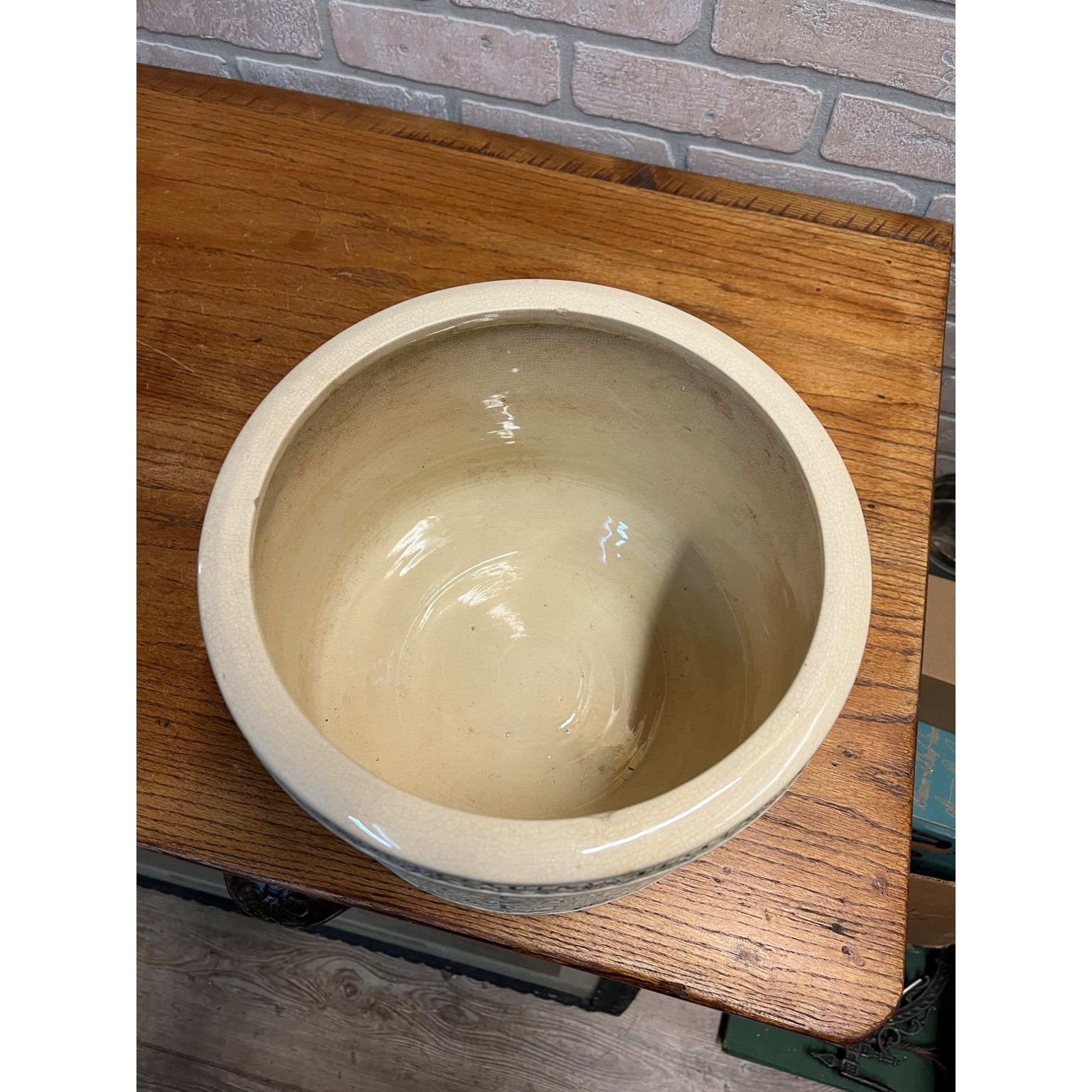 Vintage 1920s Weller Pottery Zona Ornate Antique Large Planter Jardiniere