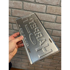 Vintage Ford Mercury Car Truck Dealer Metal Booster License Plate Franklin TN