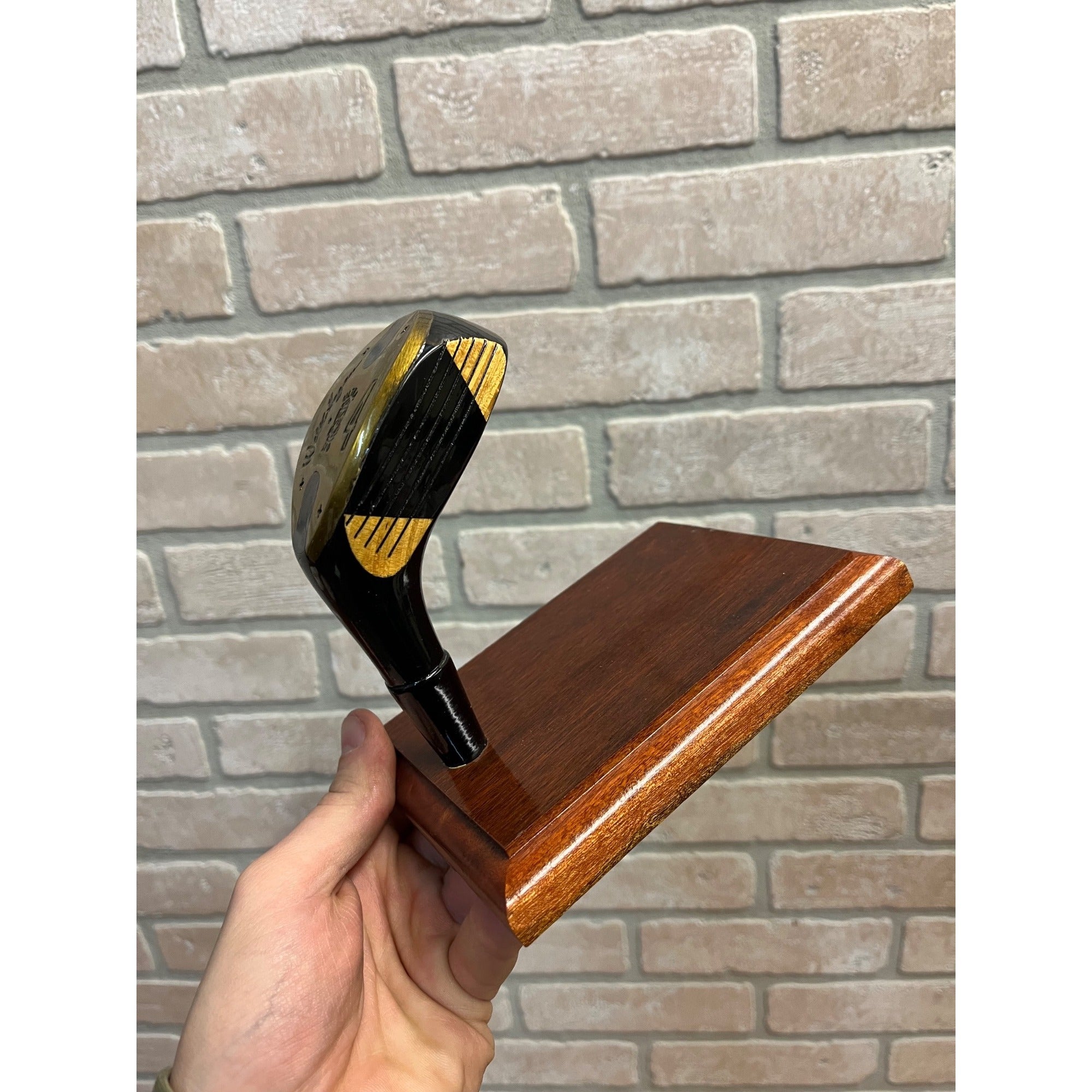 Vintage 1930s Golf Club Walter Hagen 4 Wood Ultra 100 Shaft Wall Plaque Decor