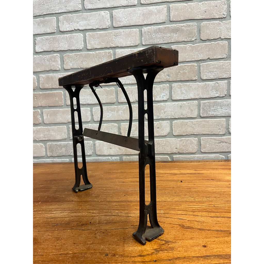 Antique 1900s General Store Mercantile Butcher Paper Roll Holder Cutter Stand