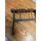 Antique 1900s General Store Mercantile Butcher Paper Roll Holder Cutter Stand