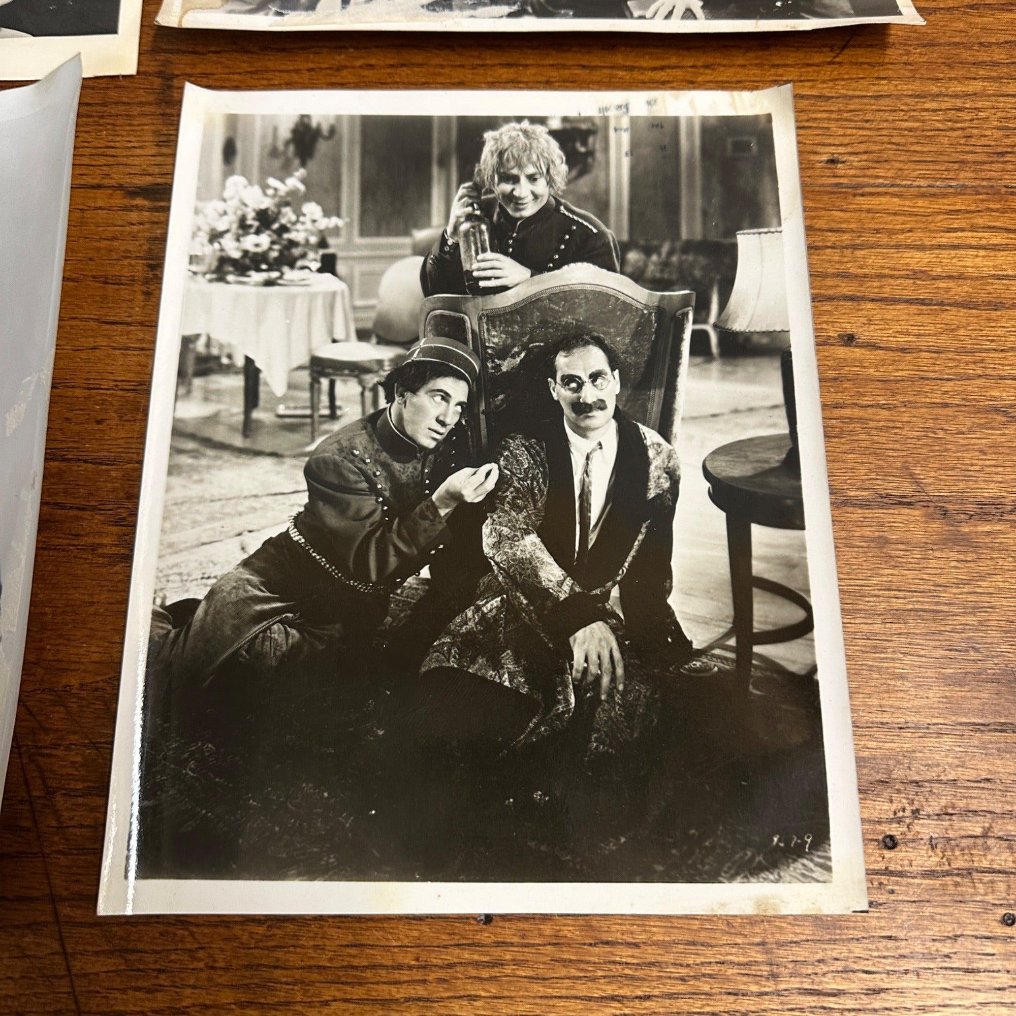 Lot of (4) Chico Marx Brothers Animal Crackers Photos  Comedy