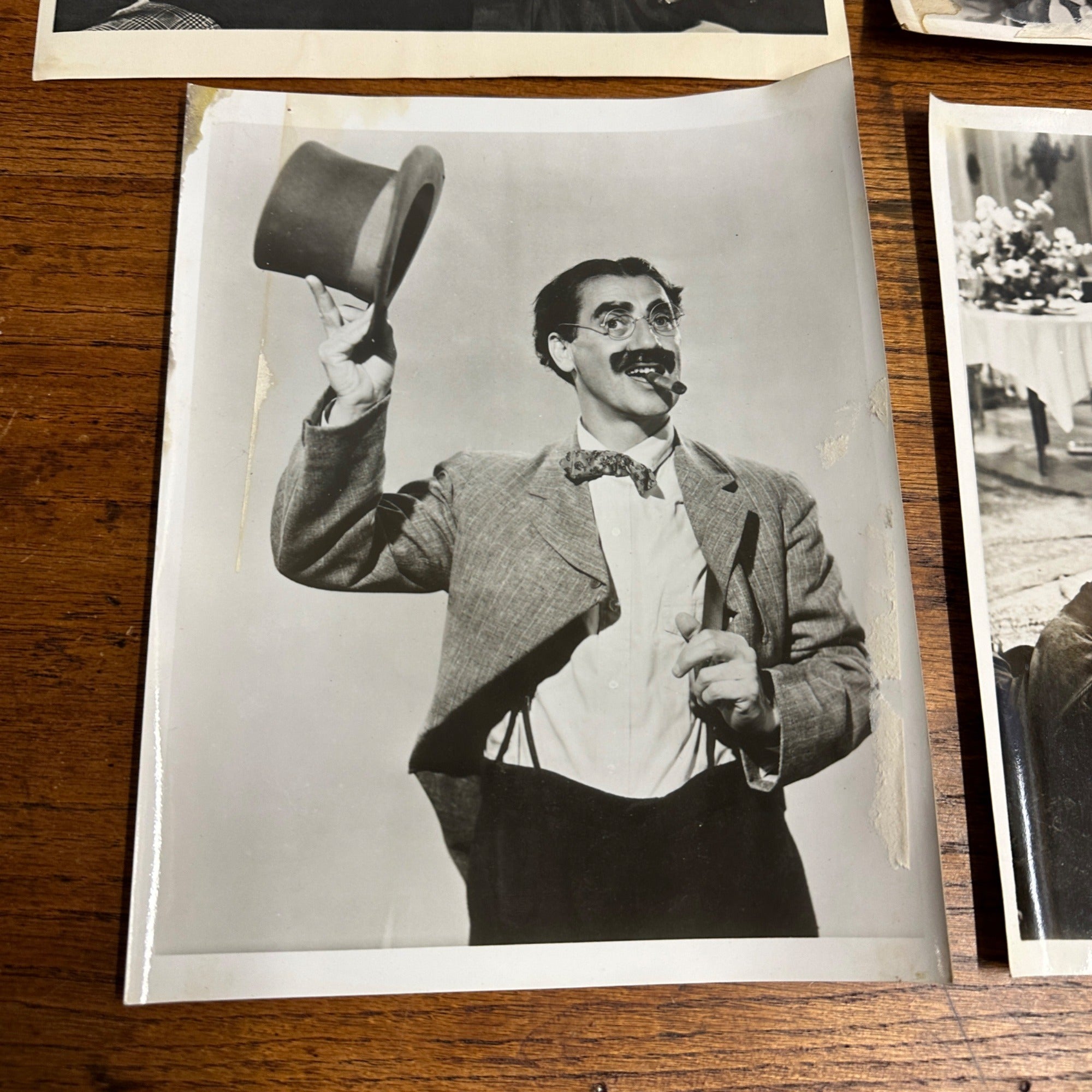 Lot of (4) Chico Marx Brothers Animal Crackers Photos  Comedy