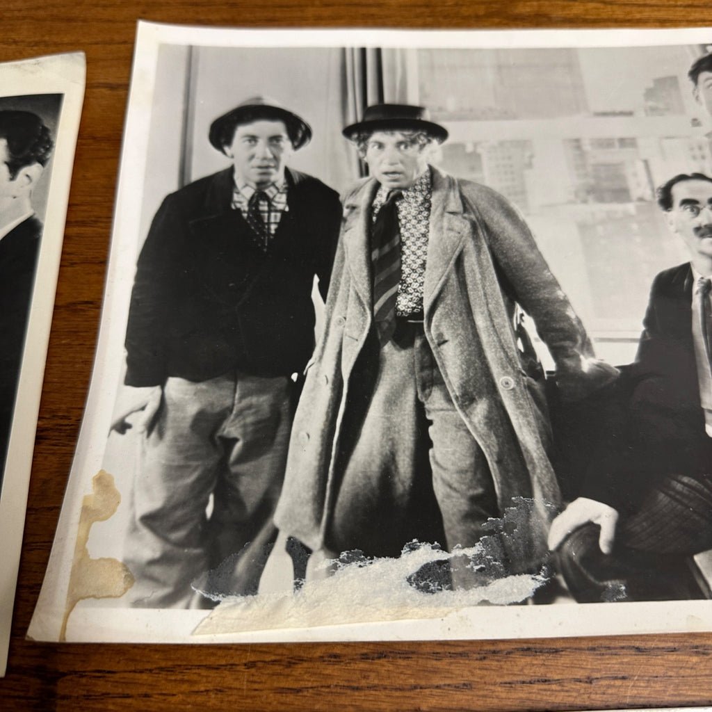 Lot of (4) Chico Marx Brothers Animal Crackers Photos  Comedy