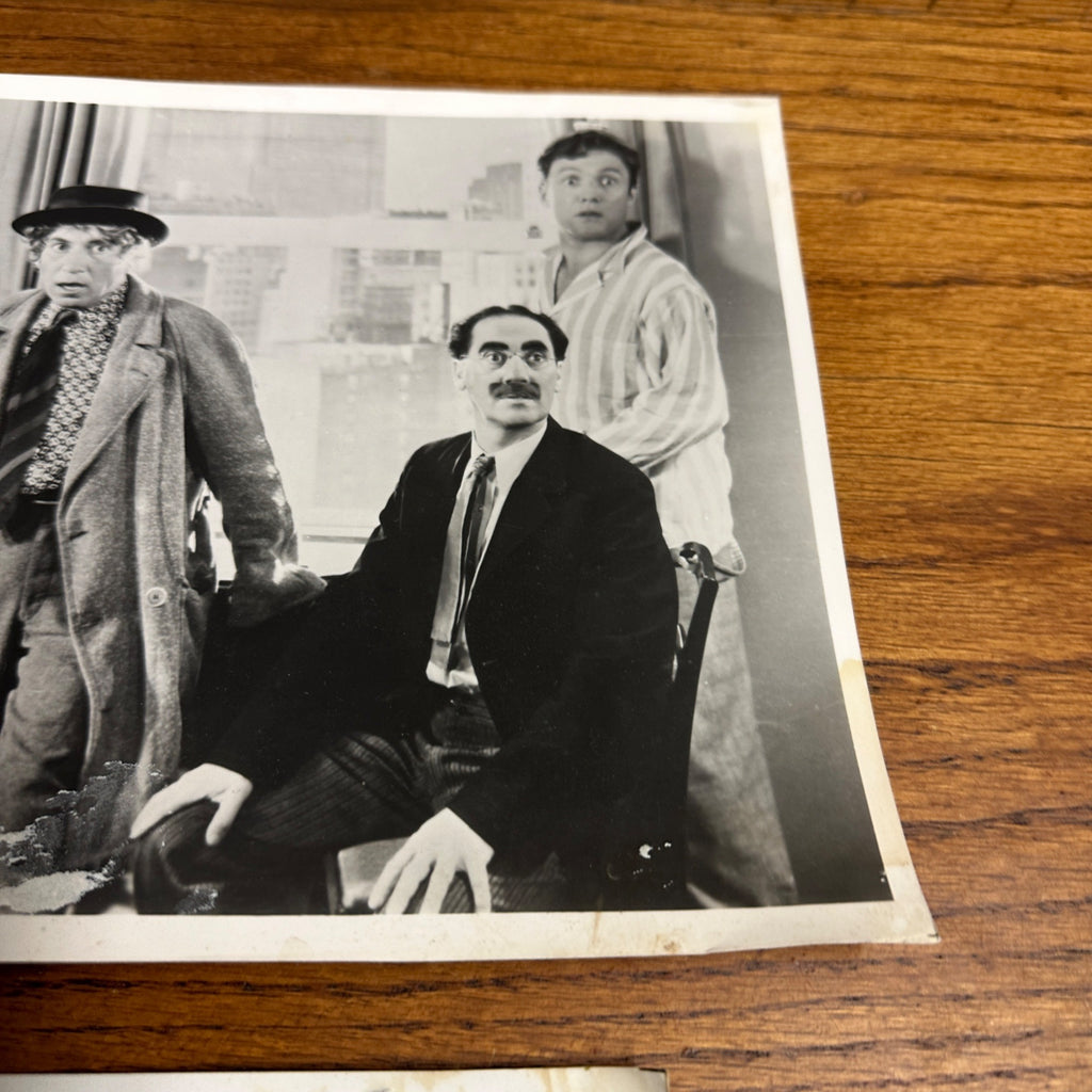 Lot of (4) Chico Marx Brothers Animal Crackers Photos  Comedy